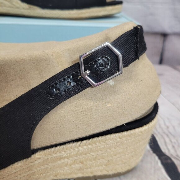 LifeStride Women's Socialite Peep Toe Slingback Espadrille Wedge Sandals - Picture 4 of 8